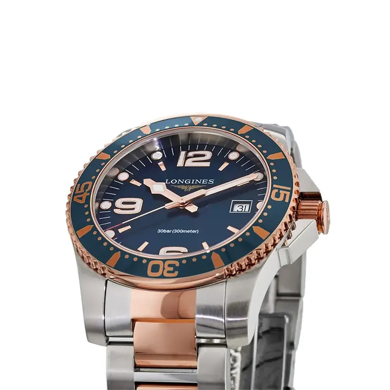 Longines HydroConquest Two-tone Quartz Men's Watch- L3.740.3.98.7